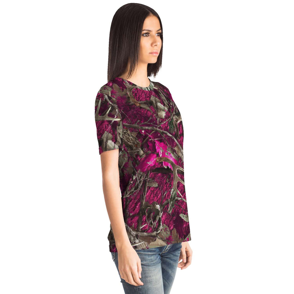 Camo Pink-T-shirt-XS-4-Chic Pop