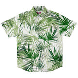 Flower Tropical-Short Sleeve Button Down Shirt - AOP-XS-1-Chic Pop