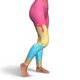 Dripping Ice Cream-Yoga Pants-XS-3-Chic Pop