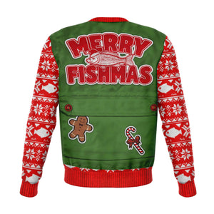 Merry Fishmas Sweatshirt-Fashion Sweatshirt - AOP-XS-4-Chic Pop