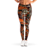 Orange Hunting - Mesh Pocket Legging All Over Print-Mesh Pocket Legging - AOP-XS-5-Chic Pop