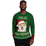 Feliz Navidog - Shiba Inu-Fashion Sweatshirt - AOP-XS-8-Chic Pop