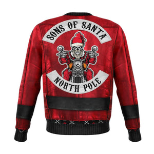 Red Sons of Santa Sweatshirt-Fashion Sweatshirt - AOP-XS-4-Chic Pop