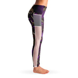 Purple Hunting - Mesh Pocket Legging All Over Print-Mesh Pocket Legging - AOP-XS-4-Chic Pop