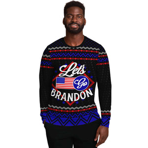 Let's Go Brandon-Fashion Sweatshirt - AOP-XS-1-Chic Pop