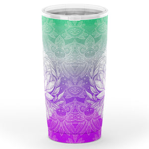 Mandala Elephant-20oz Tumbler - AOP-20oz-4-Chic Pop