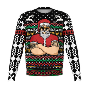 Santa Bouncer-Fashion Sweatshirt - AOP-XS-1-Chic Pop