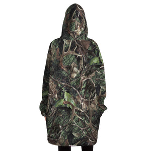 Green Hunting Camo Snug Hoodie-Snug Hoodie - AOP-ONSIZE-4-Chic Pop