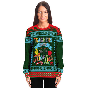 The Nice List-Fashion Sweatshirt - AOP-XS-5-Chic Pop