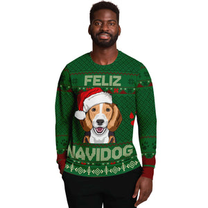 Feliz Navidog - Beagle-Fashion Sweatshirt - AOP-XS-5-Chic Pop