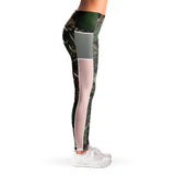 Green Hunting - Mesh Pocket Legging All Over Print-Mesh Pocket Legging - AOP-XS-8-Chic Pop