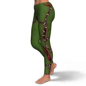 Frankenstein Inspired-Leggings-XS-3-Chic Pop