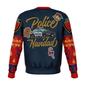 Police Navidad Sweatshirt-Fashion Sweatshirt - AOP-XS-5-Chic Pop