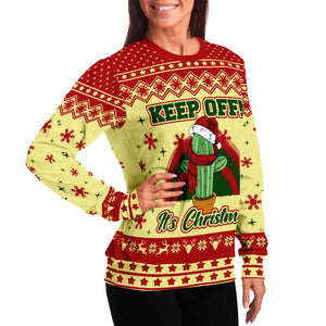 Keep Off-Fashion Sweatshirt - AOP-XS-9-Chic Pop