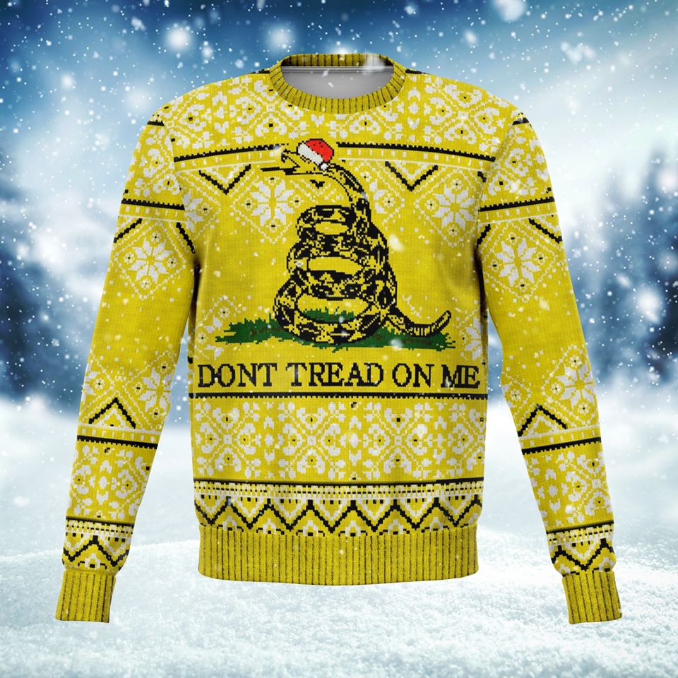 Dont Tread On Me Sweatshirt-Fashion Sweatshirt - AOP-XS-1-Chic Pop
