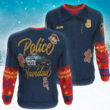 Police Navidad Sweatshirt-Fashion Sweatshirt - AOP-XS-1-Chic Pop