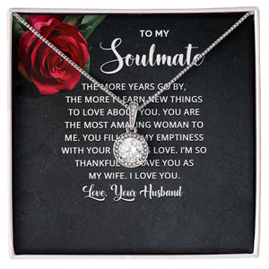 To My Soulmate - The more years go by the more I learn new things-Jewelry-Two Tone Box-1-Chic Pop