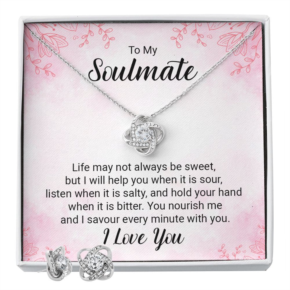 To my soulmate - thinking of you keeps me awake-Jewelry-Two Tone Box-1-Chic Pop