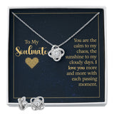 To my soulmate - you are the calm to my chaos-Jewelry-Two Tone Box-1-Chic Pop