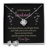 To my beautiful soulmate - each day with you-Jewelry-Two Tone Box-1-Chic Pop