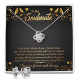 To My Soulmate - Each time I think of you-Jewelry-Two Tone Box-3-Chic Pop