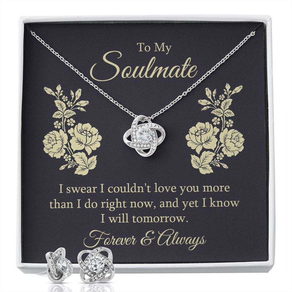 To my soulmate - I swear I couldn't love you-Jewelry-Two Tone Box-3-Chic Pop