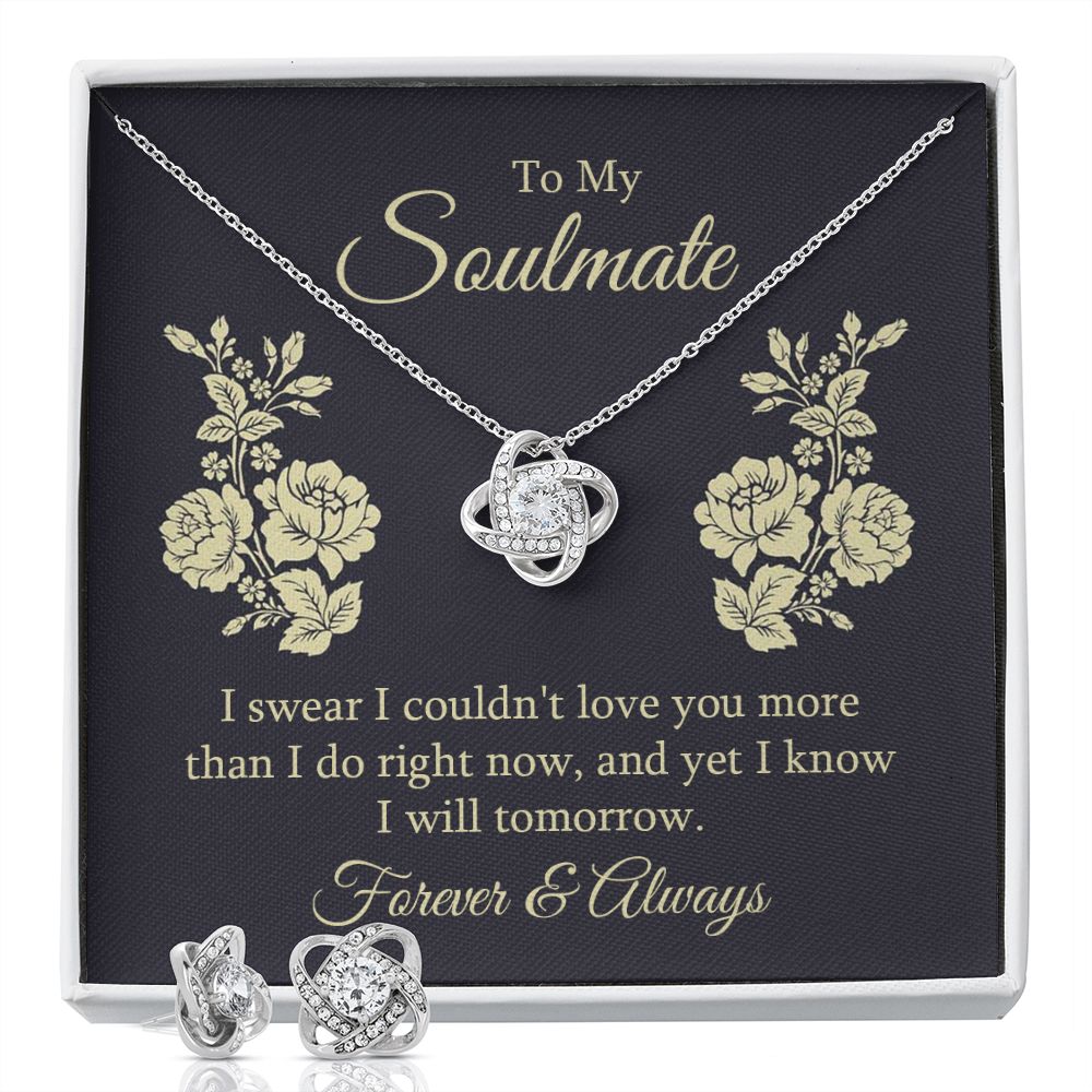 To my soulmate - I swear I couldn't love you-Jewelry-Two Tone Box-3-Chic Pop