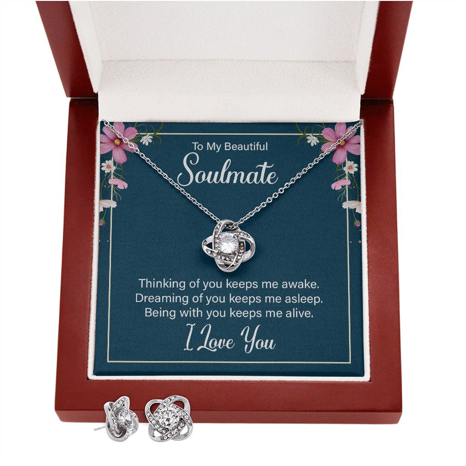 To my soulmate - thinking of you keeps me awake-Jewelry-Two Tone Box-4-Chic Pop