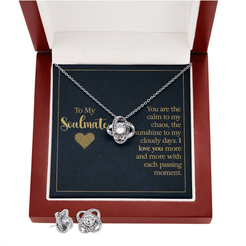 To my soulmate - you are the calm to my chaos-Jewelry-Luxury Box w/LED-4-Chic Pop