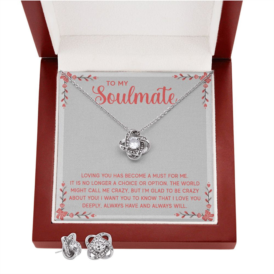 To My Soulmate - Loving you has become a must for me-Jewelry-Luxury Box w/LED-4-Chic Pop