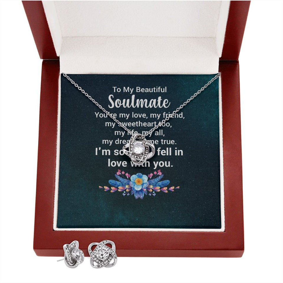 To My Beautiful Soulmate - You're my love-Jewelry-Luxury Box w/LED-4-Chic Pop