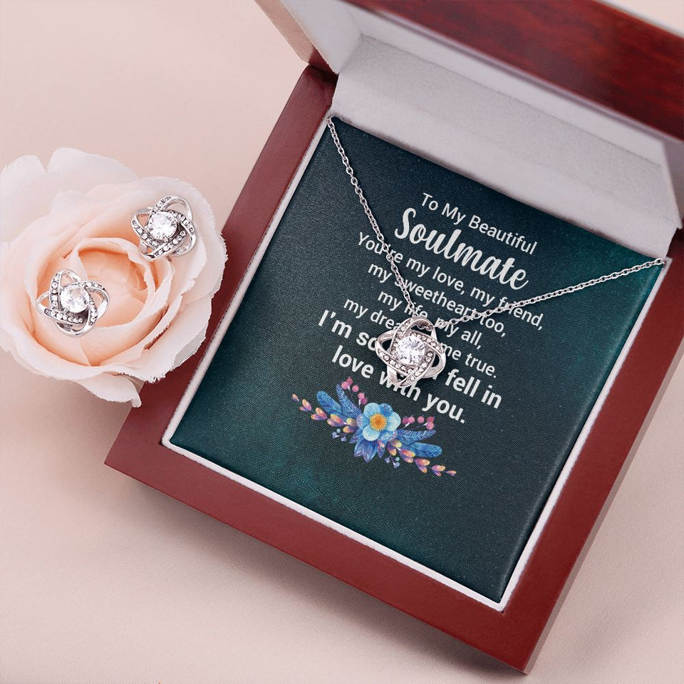To My Beautiful Soulmate - You're my love-Jewelry-Two Tone Box-6-Chic Pop