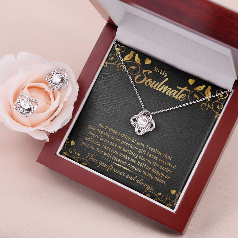 To My Soulmate - Each time I think of you-Jewelry-Two Tone Box-6-Chic Pop