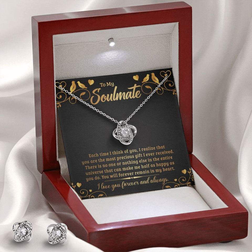 To My Soulmate - Each time I think of you-Jewelry-Two Tone Box-5-Chic Pop