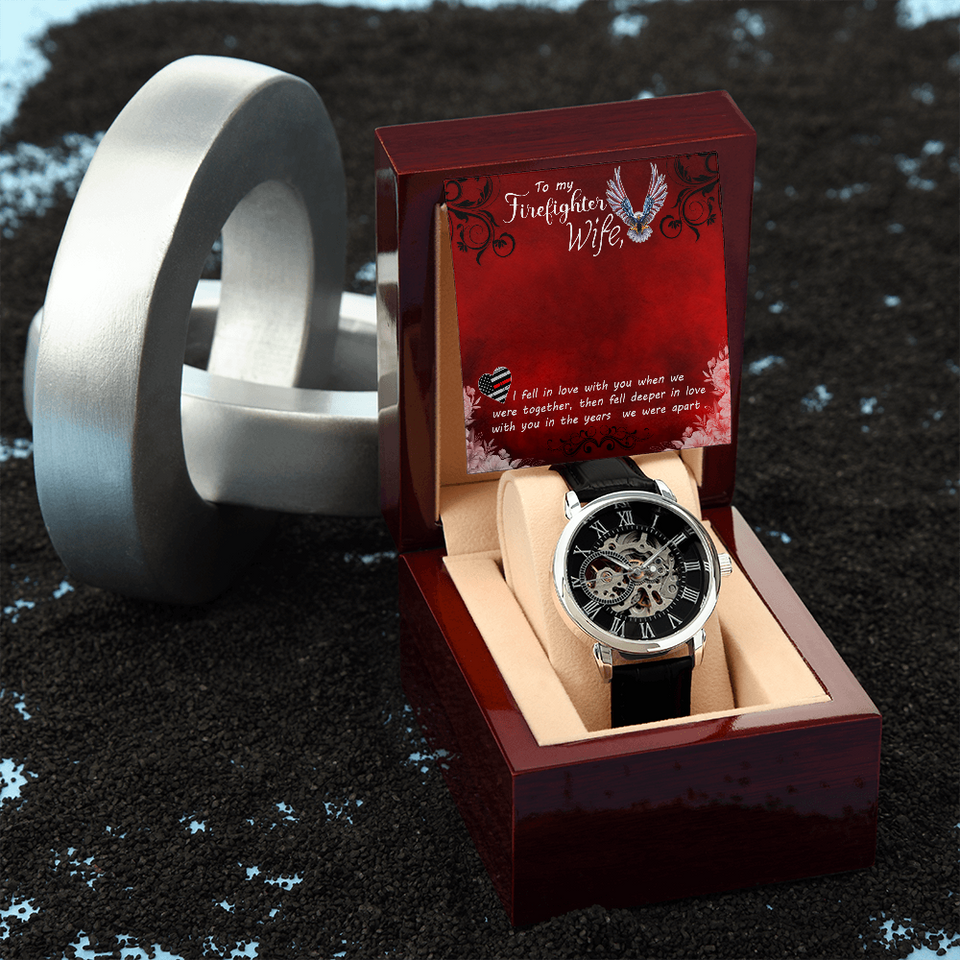 I fell in love-Firefighter Wife-Jewelry-4-Chic Pop