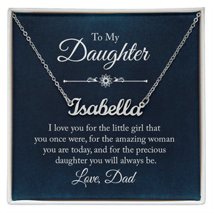 To my daughter - I love you-Jewelry-Polished Stainless Steel-Standard Box-1-Chic Pop