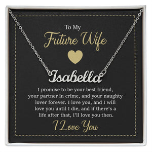 To my future wife - i promise to be your best friend-Jewelry-Polished Stainless Steel-Standard Box-1-Chic Pop