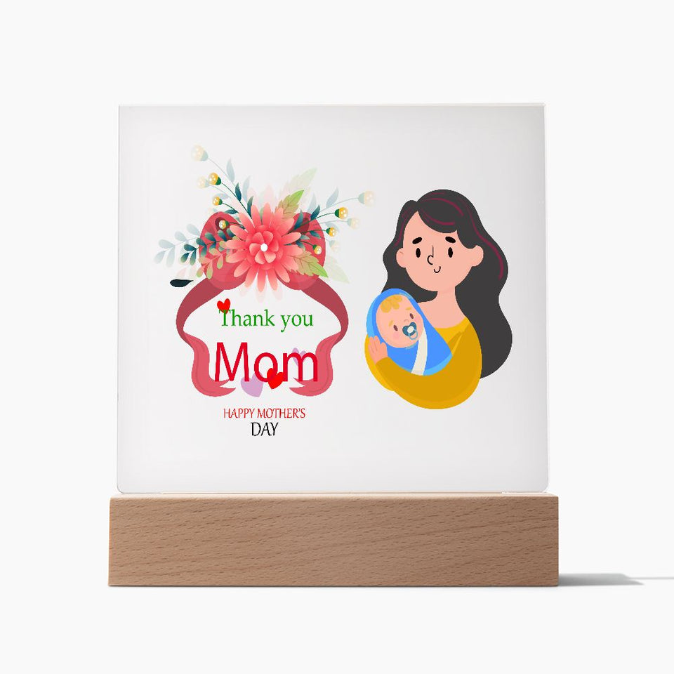 Happy Mothers Day-Jewelry-Wooden Base-1-Chic Pop