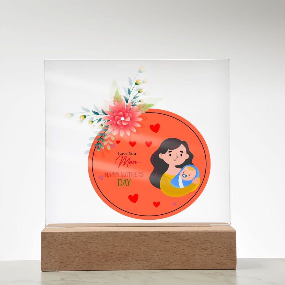 Happy Mothers Day-Jewelry-Wooden Base-5-Chic Pop