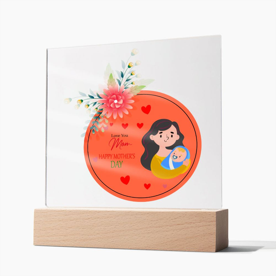 Happy Mothers Day-Jewelry-Wooden Base-8-Chic Pop