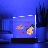 Happy Mother's Day-Jewelry-Acrylic Square with LED Base-4-Chic Pop