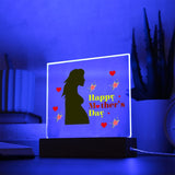 Happy Mother's Day-Jewelry-Acrylic Square with LED Base-4-Chic Pop