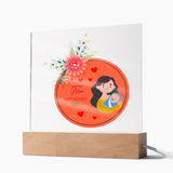 Happy Mothers Day-Jewelry-Acrylic Square with LED Base-10-Chic Pop