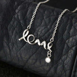 To The Best Mother In Law-Jewelry-High Polished .316 Surgical Steel Scripted Love-10-Chic Pop