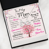 To My Mom-Jewelry-14k White Gold Finish-2-Chic Pop
