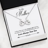 To Mother from Son-Jewelry-14k White Gold Finish-2-Chic Pop