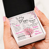 To My Mom-Jewelry-14k White Gold Finish-1-Chic Pop