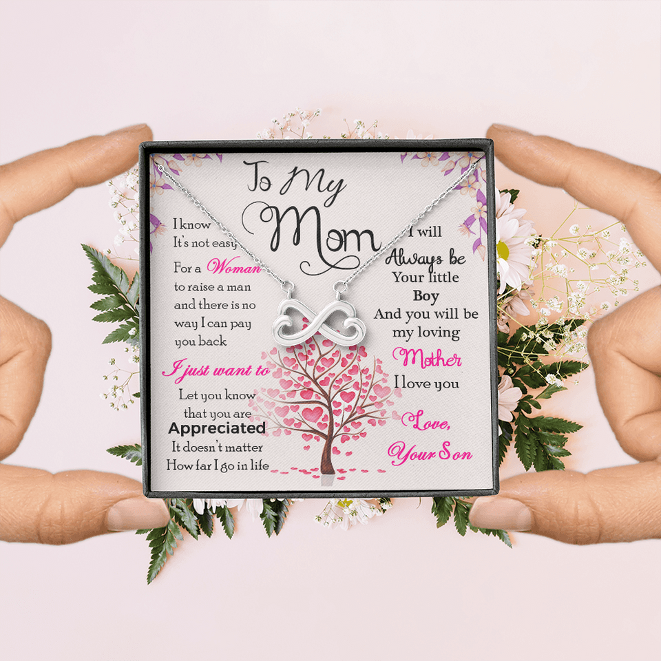 To My Mom-Jewelry-14k White Gold Finish-18-Chic Pop