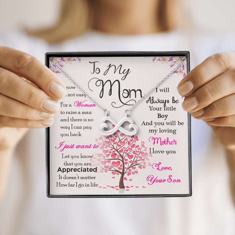 To My Mom-Jewelry-14k White Gold Finish-20-Chic Pop