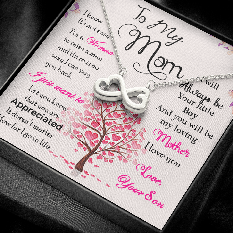 To My Mom-Jewelry-14k White Gold Finish-15-Chic Pop